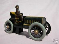 Carette Single Passenger Auto-'1910- Tin Near Mint Cond